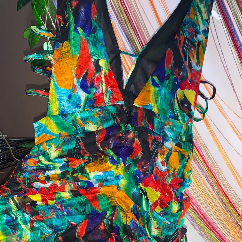 Bright and Bold Maxi Dress